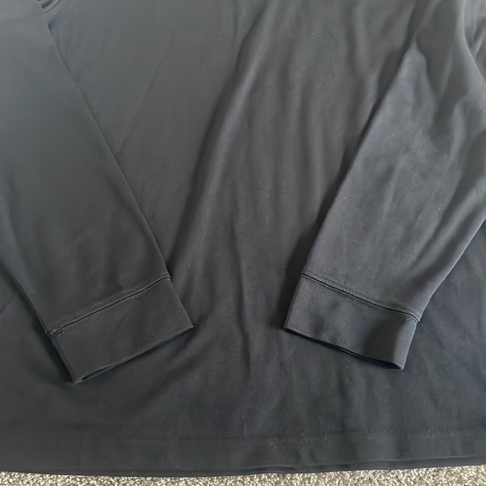 Tasso Elba Supima Long Sleeve Cotton Polo - Picture 3 of 7